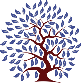 The Seasoned Relaxation Center tree emblem